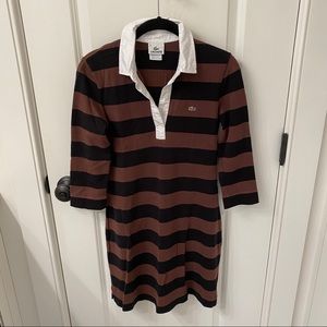 LACOSTE collard dress